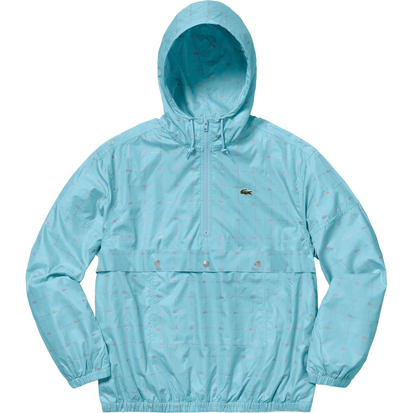 Supreme®/LACOSTE Reflective Grid Nylon Anorak view 12